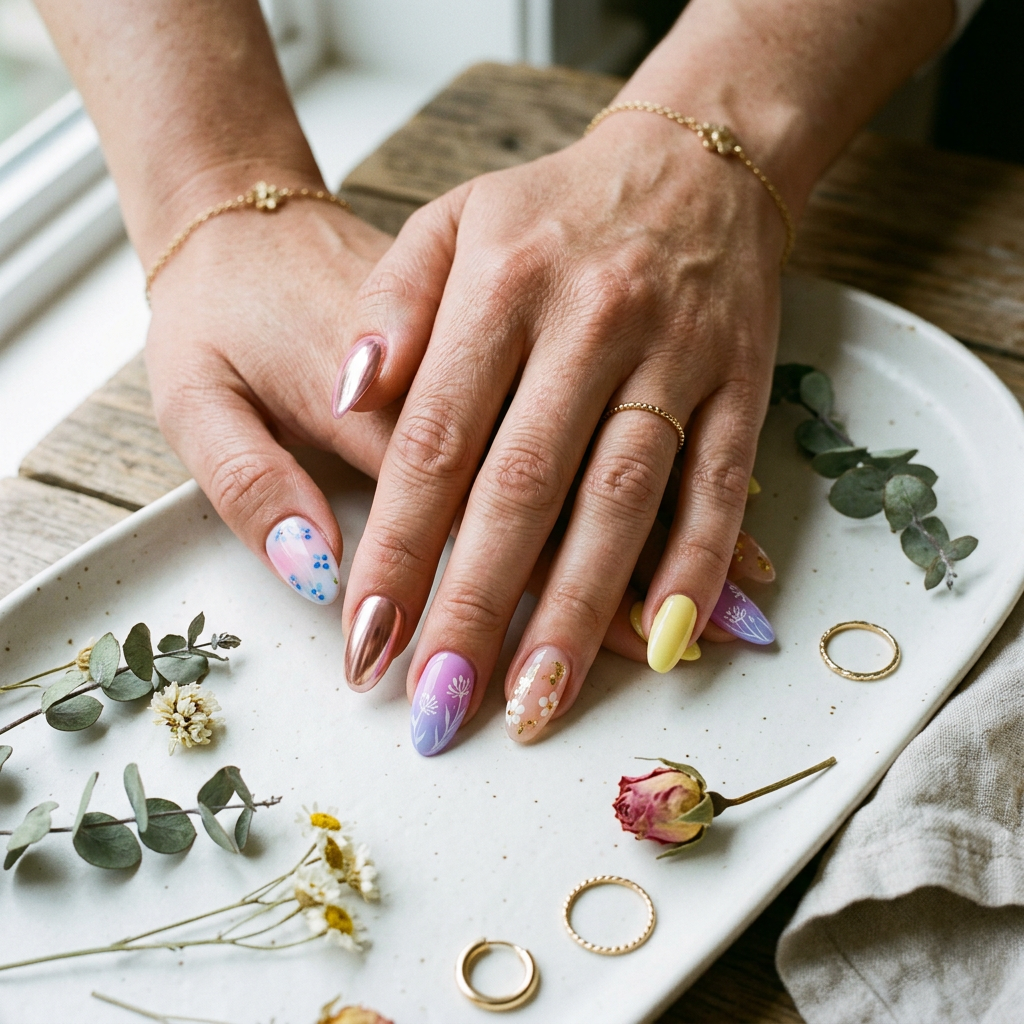 Trendy May Nail Ideas