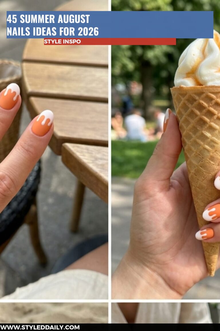 45 Summer August Nails Ideas For 2026 - free crochet patterns to make and save