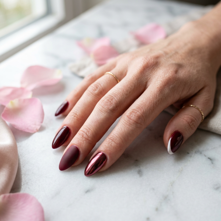 Burgundy Nails You'll Love This Fall