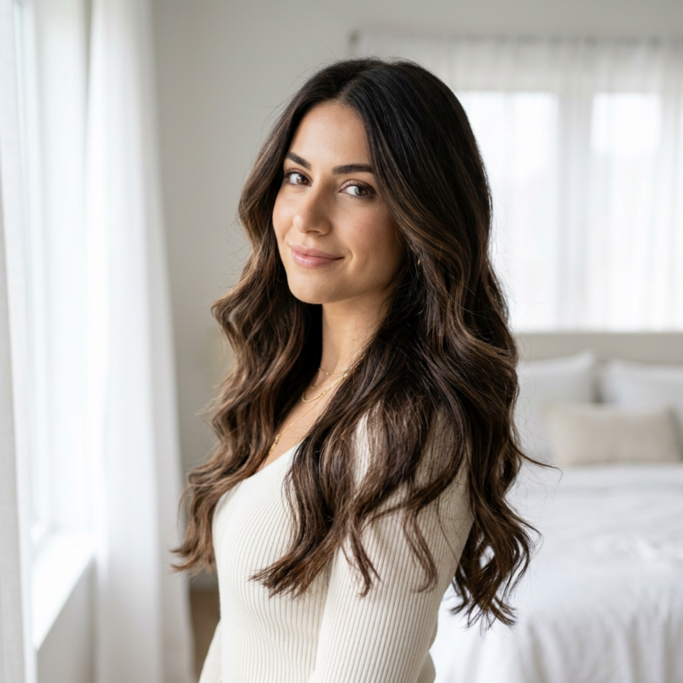 Trendy Dark Brown Hair