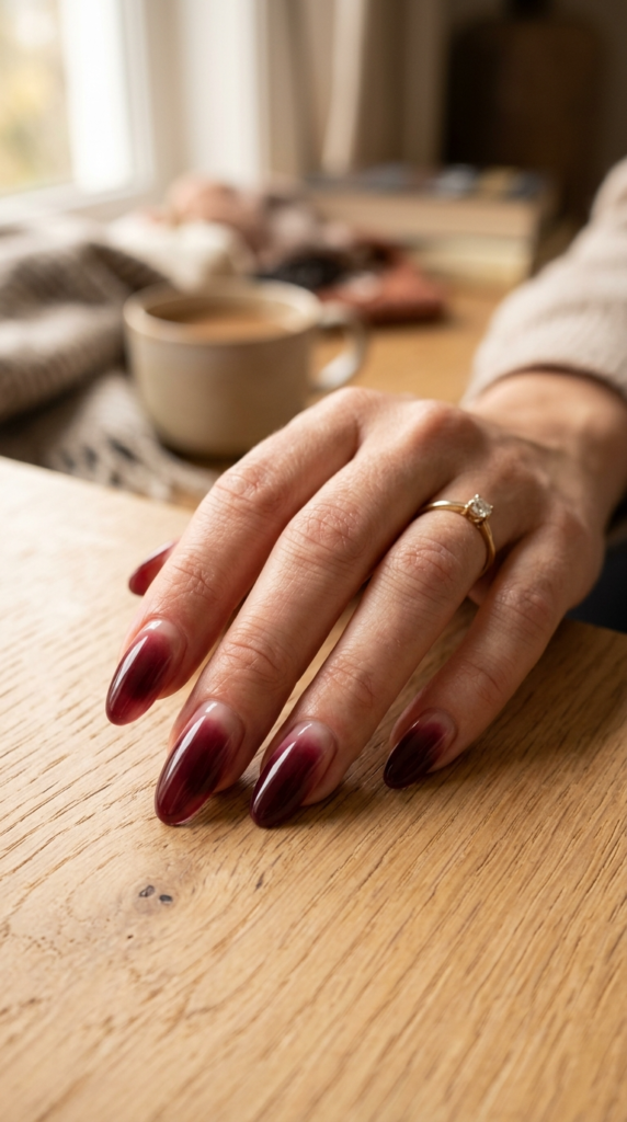 Fall Aura Nails for Cozy Autumn