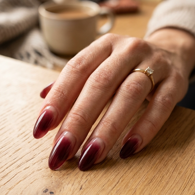 Fall Aura Nails for Cozy Autumn