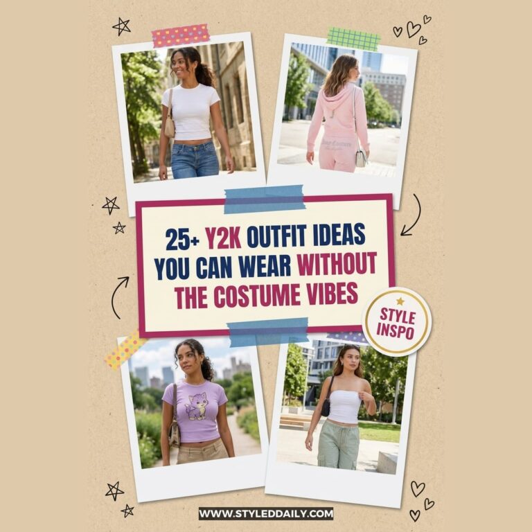 25+ Y2K Outfit Ideas You Can Wear Without the Costume Vibes - free crochet patterns to make and save