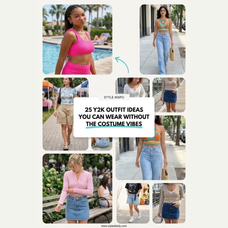 25 Y2K Outfit Ideas You Can Wear Without the Costume Vibes - free crochet patterns to make and save