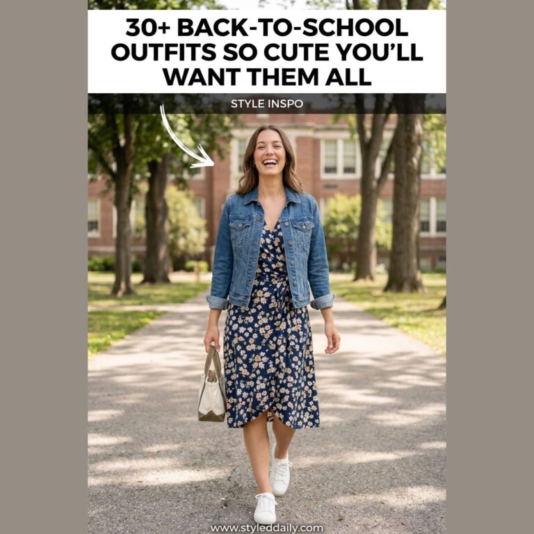 30+ Back-to-School Outfits So Cute You’ll Want Them All - free crochet patterns to make and save