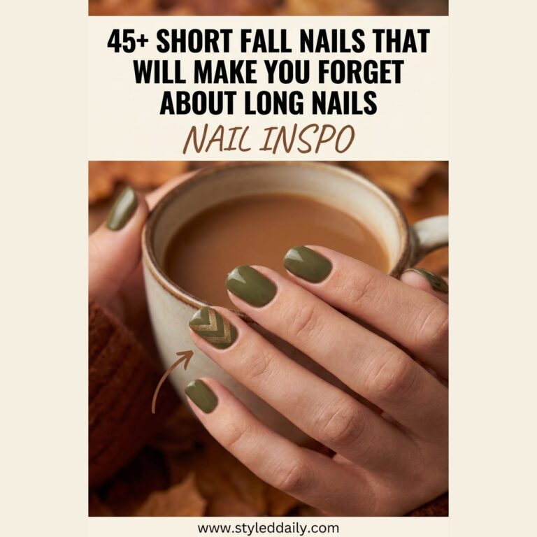 45+ Short Fall Nails That Will Make You Forget About Long Nails - free crochet patterns to make and save