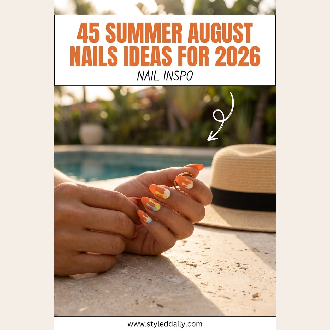 45 Summer August Nails Ideas For 2026 - free crochet patterns to make and save