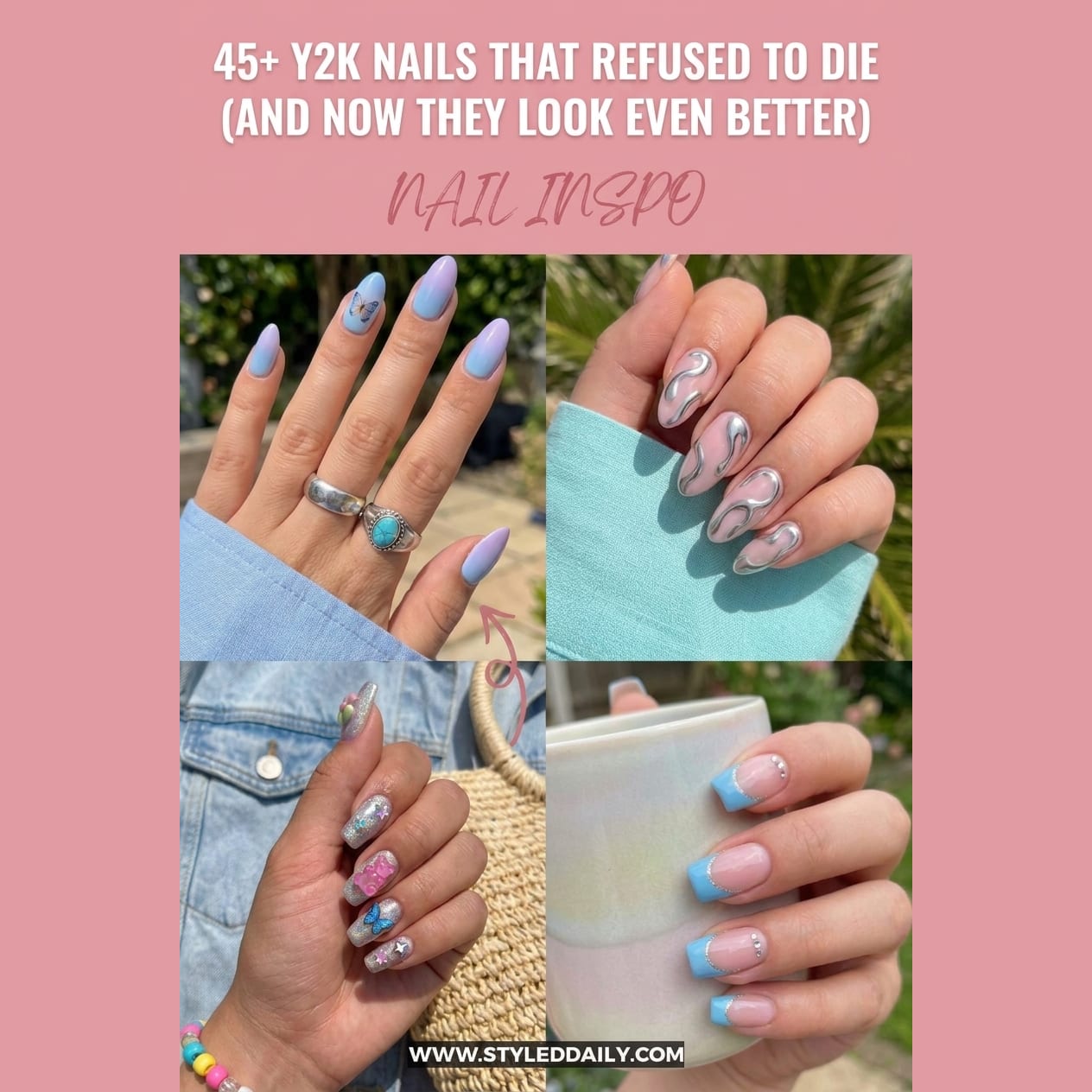45+ Y2K Nails That Refused to Die (And Now They Look Even Better) - free crochet patterns to make and save