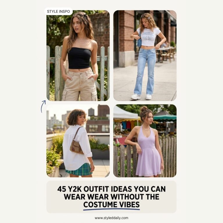 45 Y2K Outfit Ideas You Can Wear Without the Costume Vibes - free crochet patterns to make and save