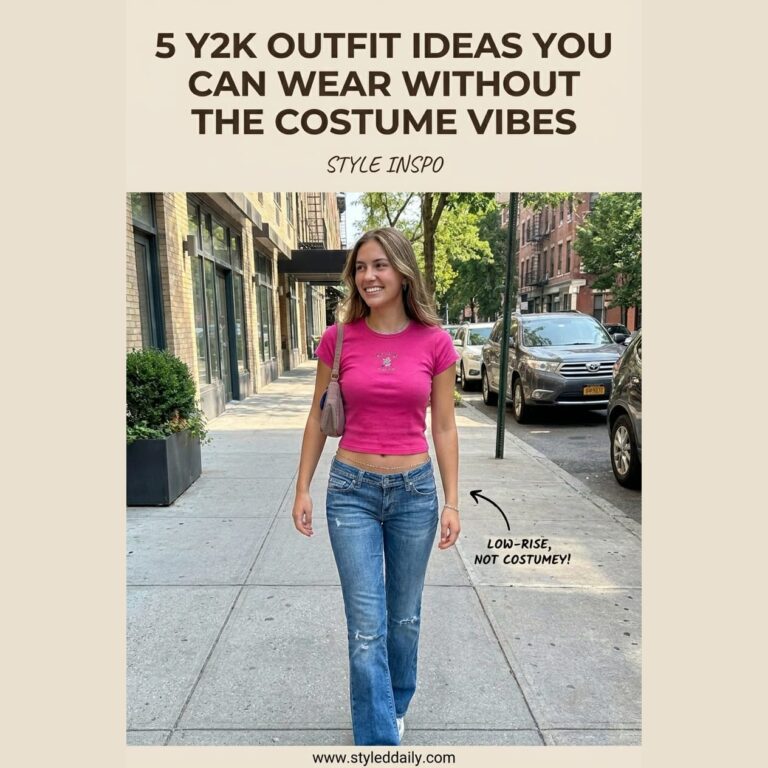 5 Y2K Outfit Ideas You Can Wear Without the Costume Vibes - free crochet patterns to make and save