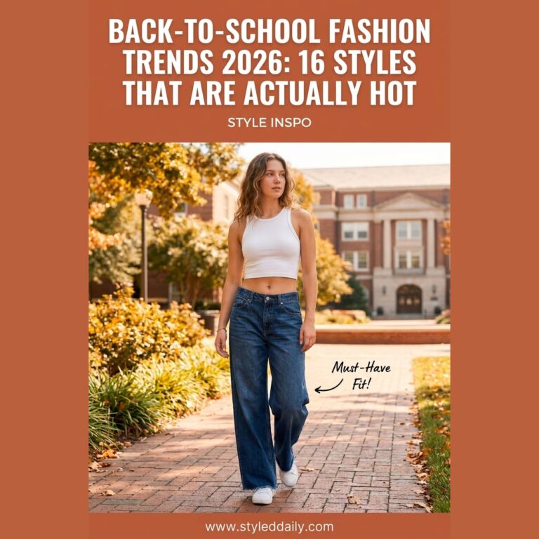 Back-to-School Fashion Trends 2026: 16 Styles That Are Actually Hot - free crochet patterns to make and save