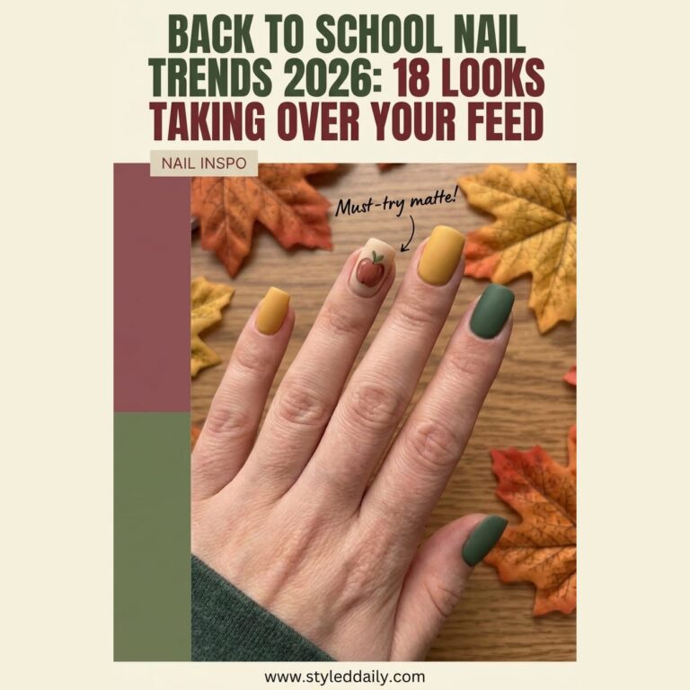 Back to School Nail Trends 2026: 18 Looks Taking Over Your Feed - free crochet patterns to make and save