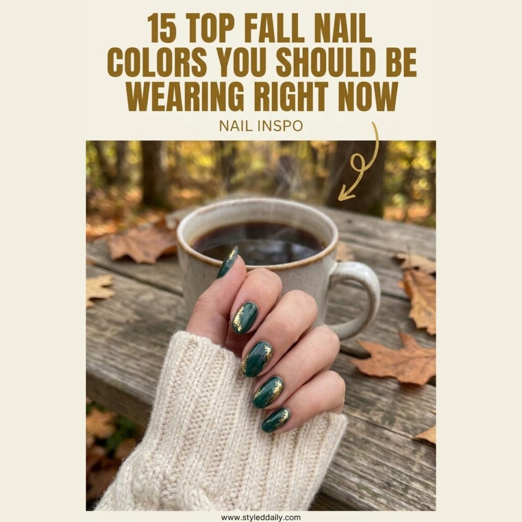 15 Top Fall Nail Colors You Should Be Wearing Right Now - free crochet patterns to make and save
