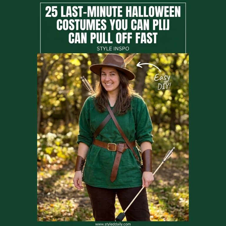 25 Last-Minute Halloween Costumes You Can Pull Off Fast - free crochet patterns to make and save