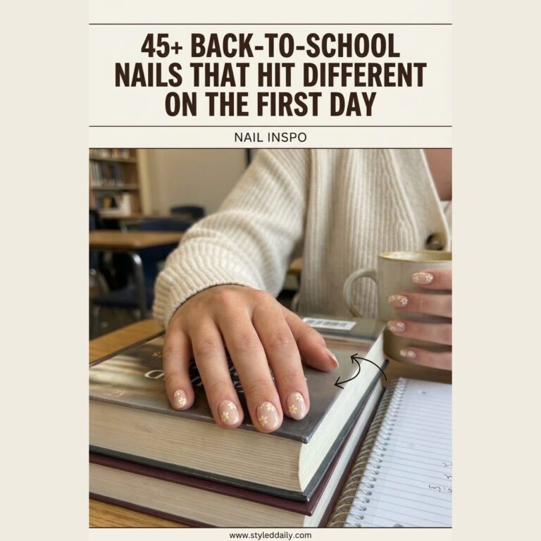 45+ Back-to-School Nails That Hit Different on the First Day - free crochet patterns to make and save