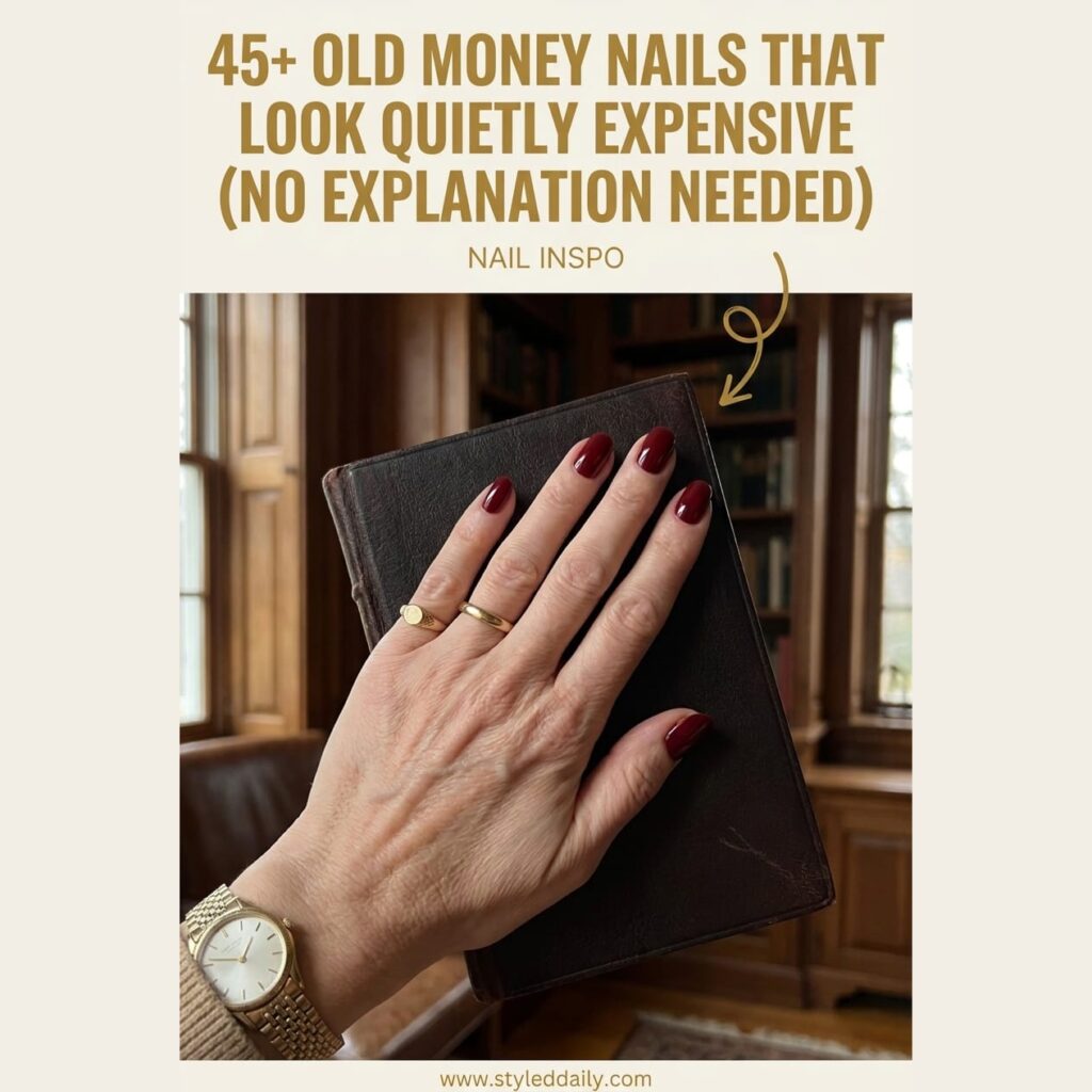 45+ Old Money Nails That Look Quietly Expensive (No Explanation Needed) - free crochet patterns to make and save