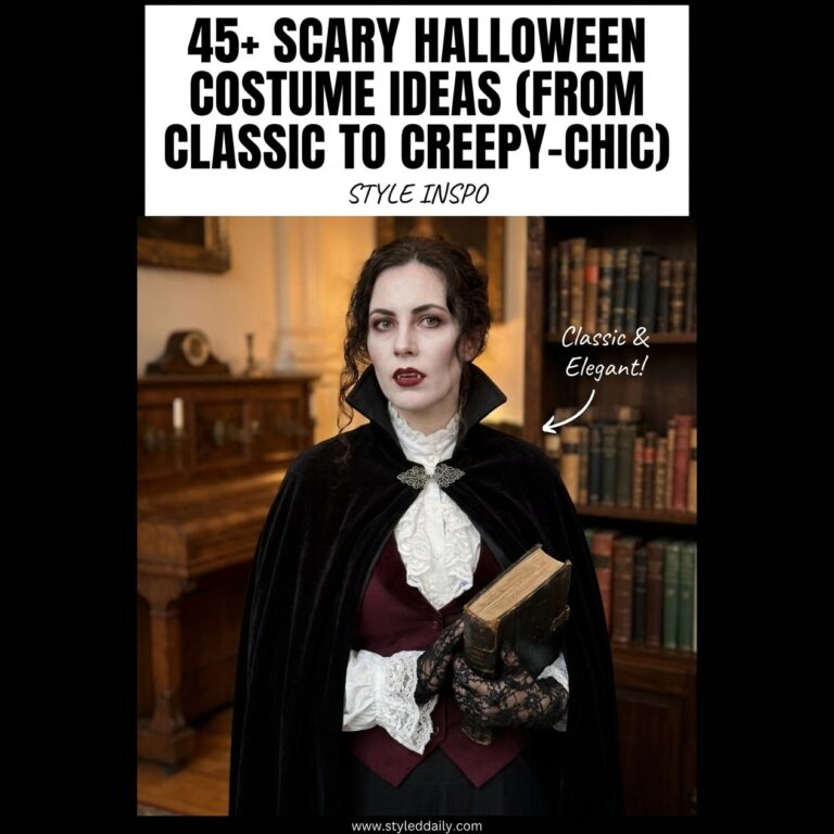 45+ Scary Halloween Costume Ideas (From Classic to Creepy-Chic) - free crochet patterns to make and save