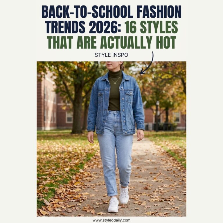 Back-to-School Fashion Trends 2026: 16 Styles That Are Actually Hot - free crochet patterns to make and save