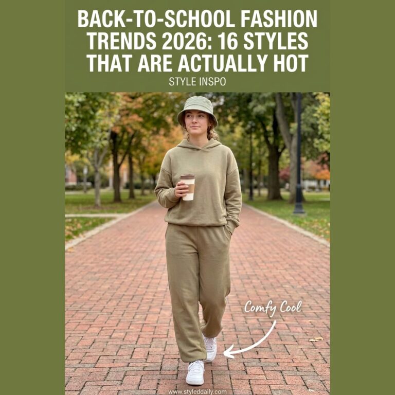 Back-to-School Fashion Trends 2026: 16 Styles That Are Actually Hot - free crochet patterns to make and save