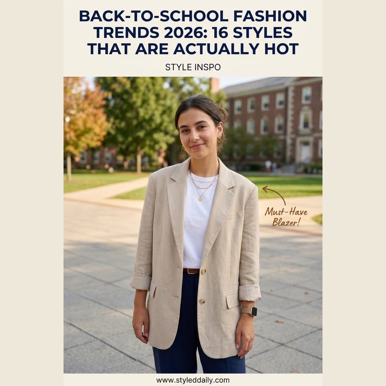 Back-to-School Fashion Trends 2026: 16 Styles That Are Actually Hot - free crochet patterns to make and save