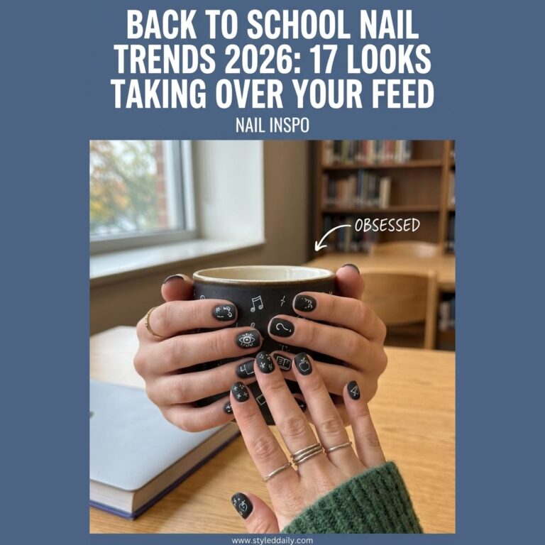 Back to School Nail Trends 2026: 17 Looks Taking Over Your Feed - free crochet patterns to make and save