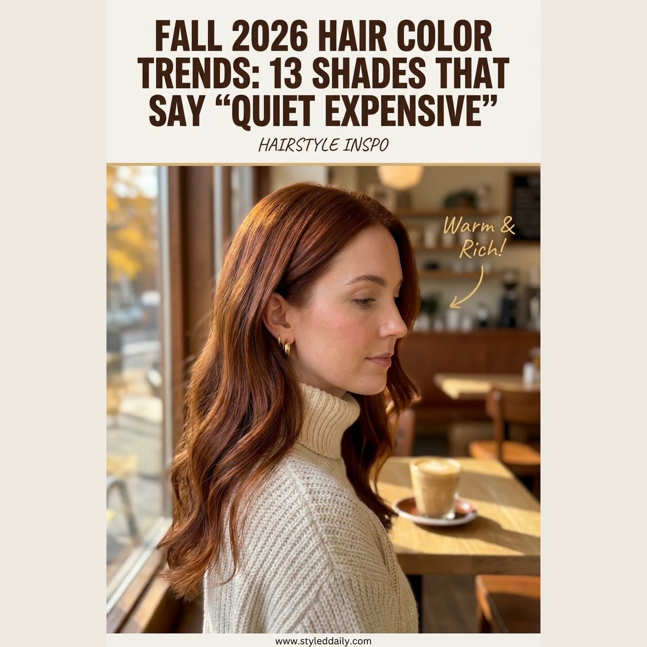 Fall 2026 Hair Color Trends: 13 Shades That Say “Quiet Expensive” - free crochet patterns to make and save
