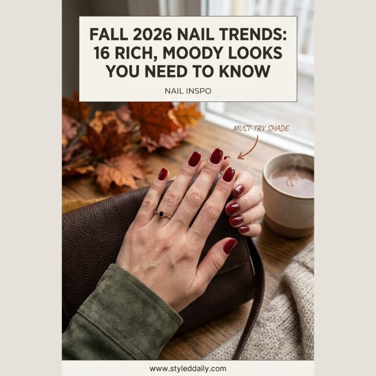 Fall 2026 Nail Trends: 16 Rich, Moody Looks You Need to Know - free crochet patterns to make and save